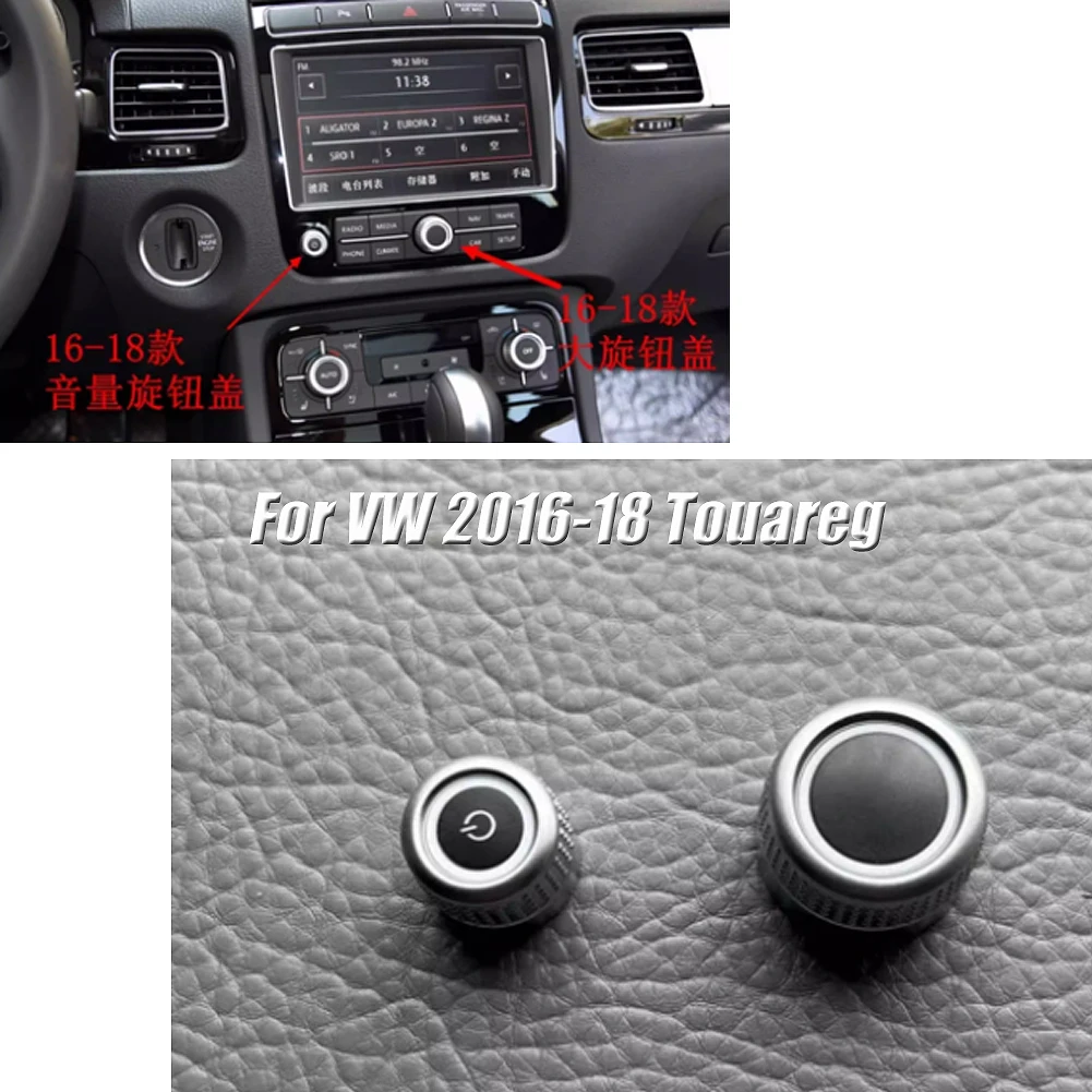 

Central Control Display Screen Navigation Host DVD High-End Display Screen Knob Buttons For VW 2016-18 Touareg