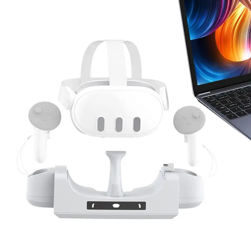 

VR Gear Organization Headset Charging Station VR Headset Wall Mount OculusQuest Accessory Storage Popular VR Accessory Rack