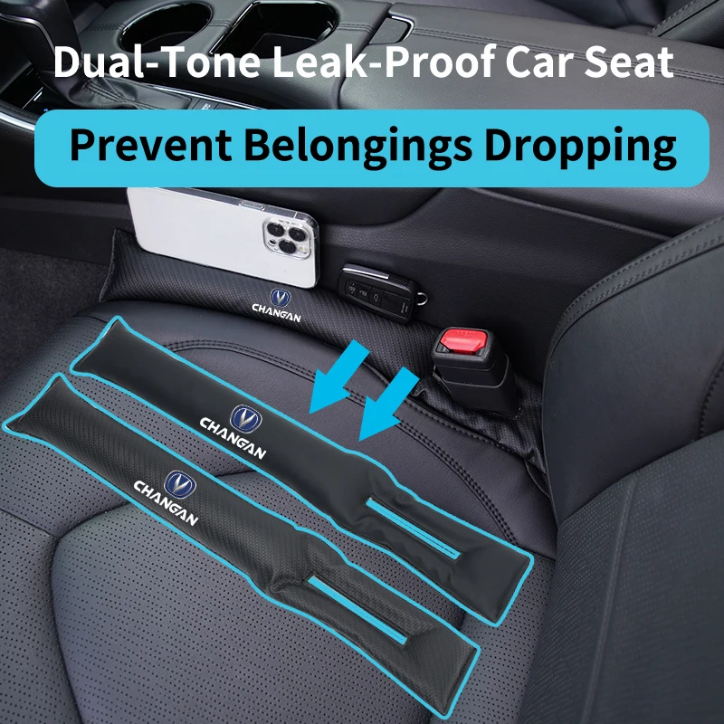 

Leather Car Seat Side Seam Strip Anti-Leak Gap Filler Auto Decorative Strips For Changan CS75 CS35 CS15 CS95 RAETON CX70 CS55