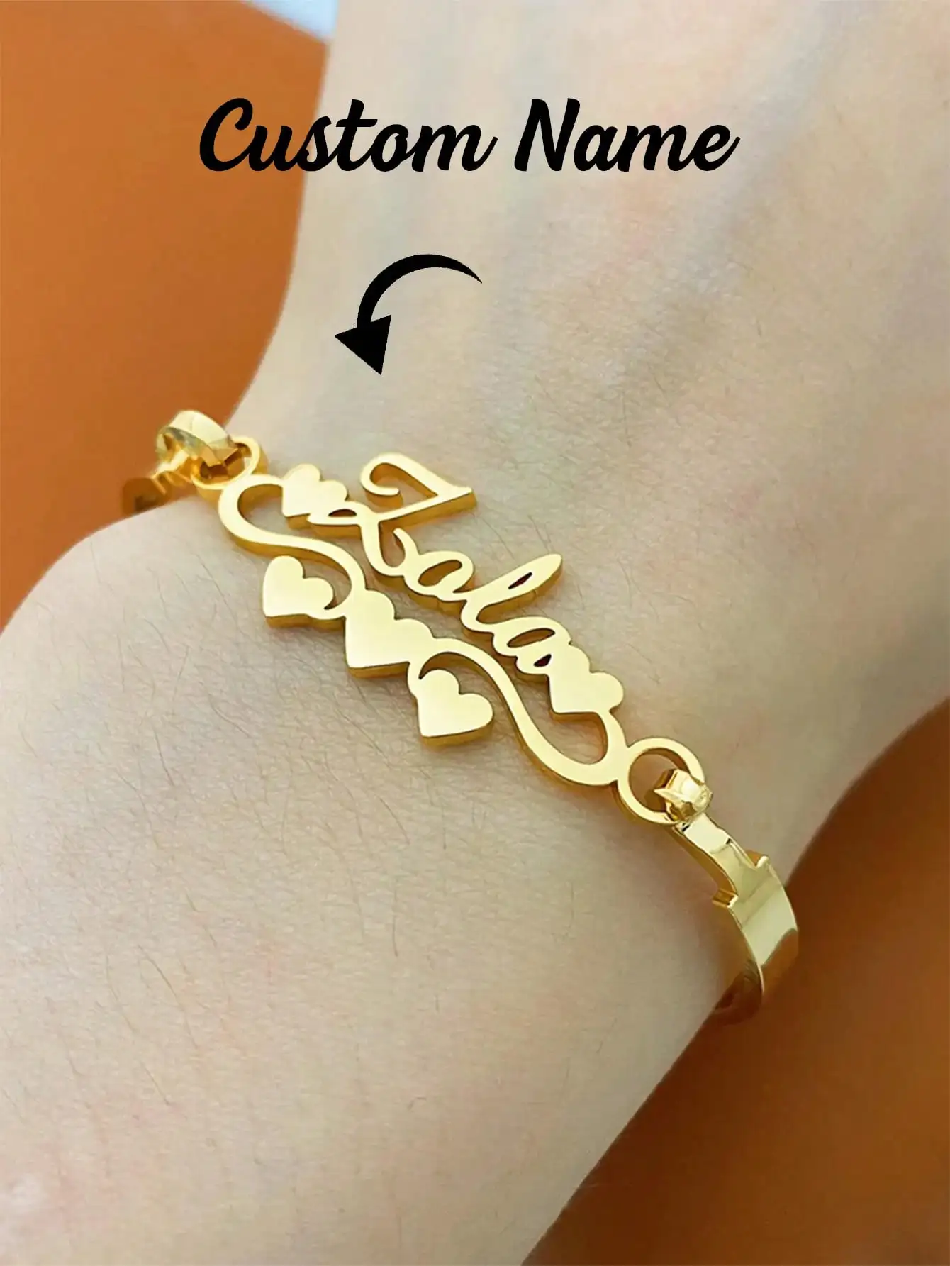 Customizable Stainless Steel Bracelets Personalized in Multiple Styles for Daily Wear Ideal Valentine's Day Gifts