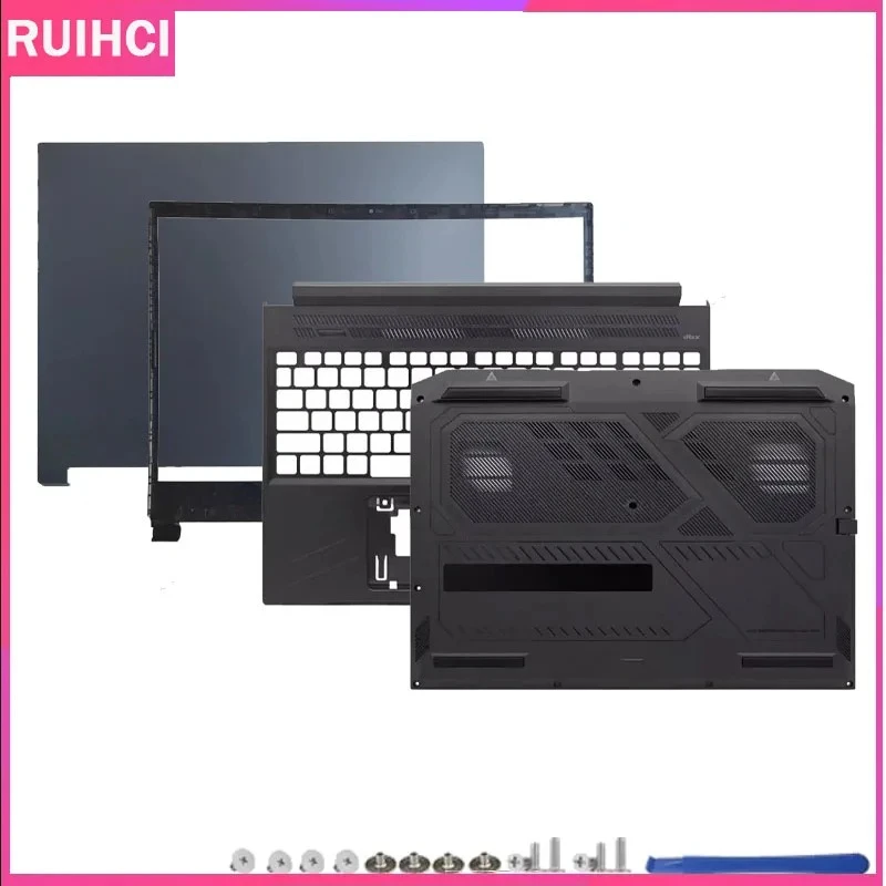 

Repalce Cover For ACER Nitro V 16 ANV16-41 N24C4 2024 Laptop LCD Screen Back Top Cover Front Bezel Palmrest Lower Bottom Case