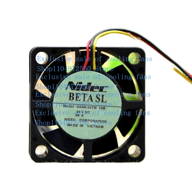 Новый охлаждающий вентилятор для процессора Nidec D04R-24TM 4015, 24 В, 0,06 А, 14B, инверторный охлаждающий вентилятор 40*40*15 мм Новый охлаждающий вентилятор для процессора Nidec D04R-24TM 4015, 24 В, 0,06 А, 14B, инверторный охлаждающий вентилятор 40*40*15 мм