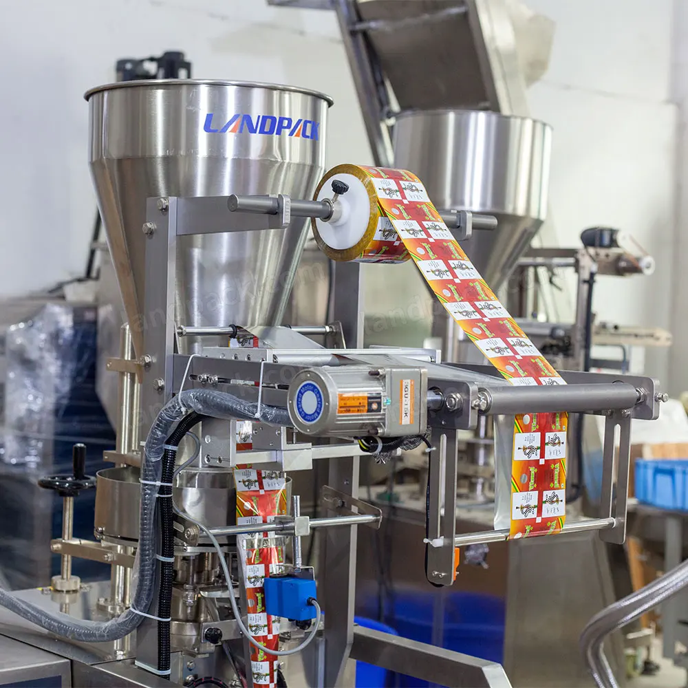 

Sea Salt Powder Auto Vertical Form Fill Seal Tea Bag Packaging Machine Granule Powder Sugar Sachet Stick Packing Machine