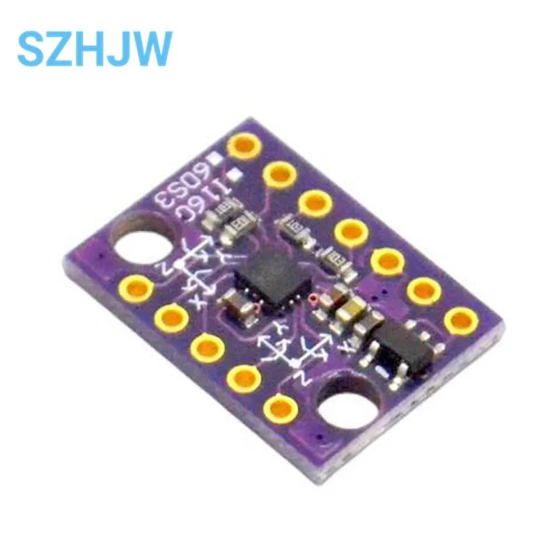 BMI160 GY-BMI160 6DOF 6-axis Rate Gyro Gravity Accelerometer Sensor Module IIC I2C SPI Communication Protocol 3-5V