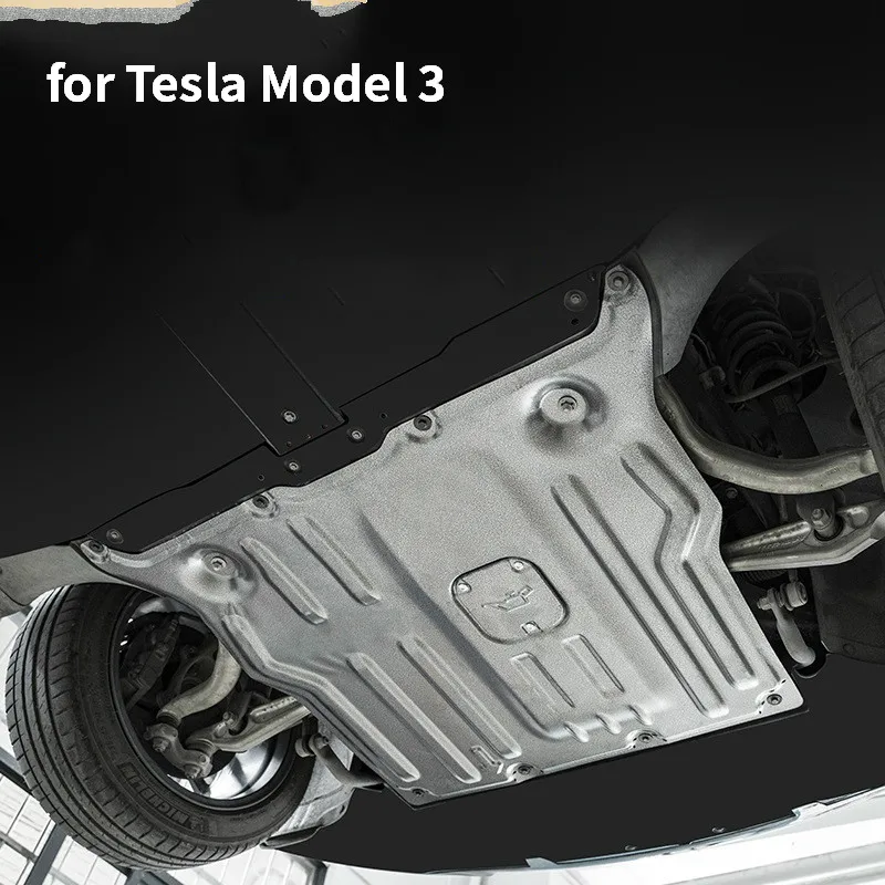 Engine Protection Plate Suitable for Tesla Model 3 Model Y Engine Guards Manganese Steel Engine Protection Device Accessories