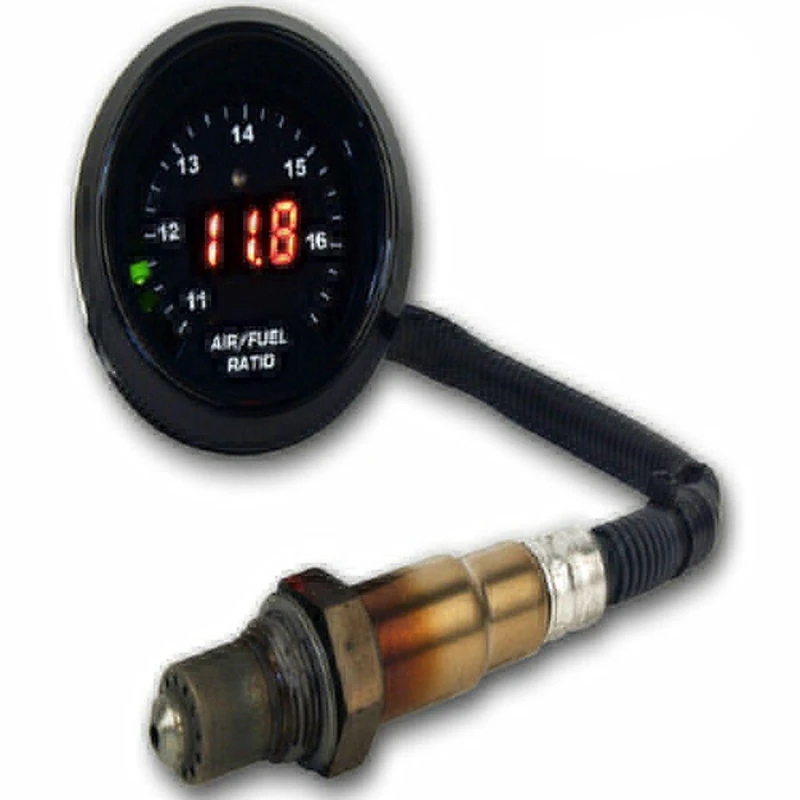 1Set Broadband Air/Fuel Ratio AFR Gauge Kit Oxygen Sensor 0258017025 Wideband Air/Fuel Ratio Gauge Kit Replacement