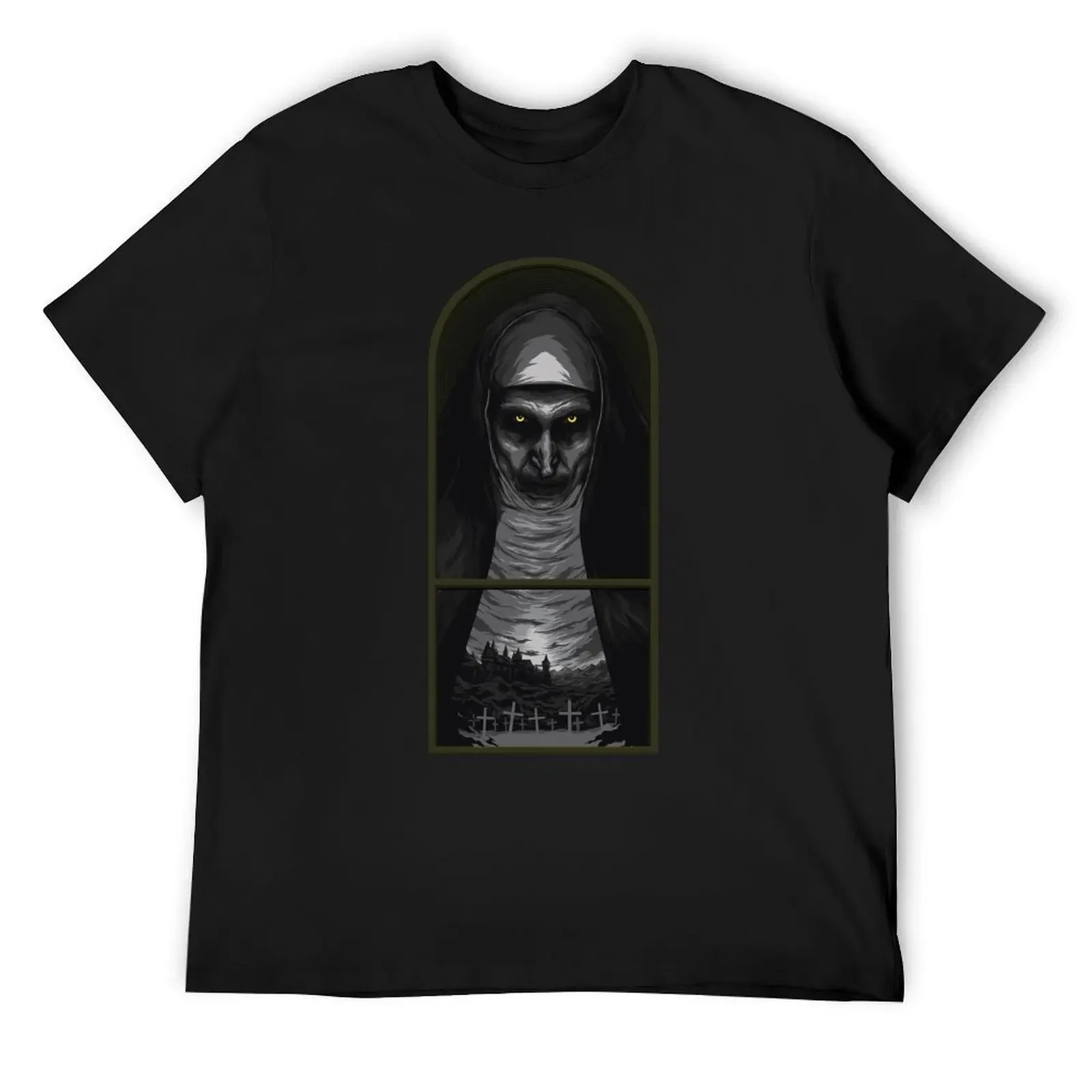 

Evil Nun T-Shirt heavyweights oversized t shirt sublime mens t shirts top quality