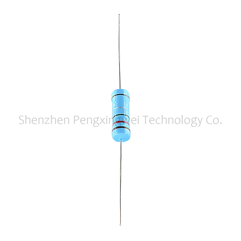 100 buah 3W 1% Resistor Film logam 1 1.2 1.5 10 12 15 100 120 150 Ohm R K 1R 1R2 1R5 10R 12R 100R 1K 10K 100K 0.1R-1M