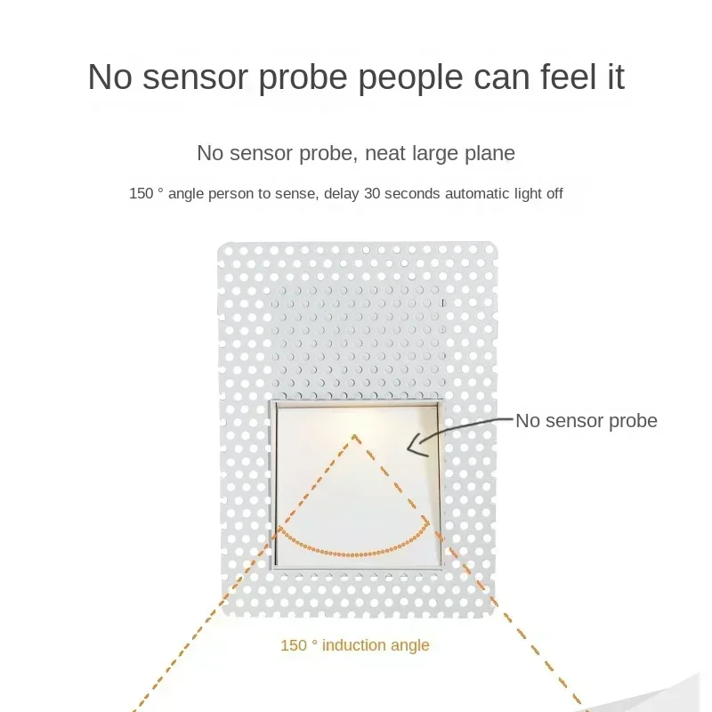Recessed LED Floor Light 3W Square/Linear, Human Sensor+Dusk Sensor, 3000K-6000K for Stair Hotel Corridor