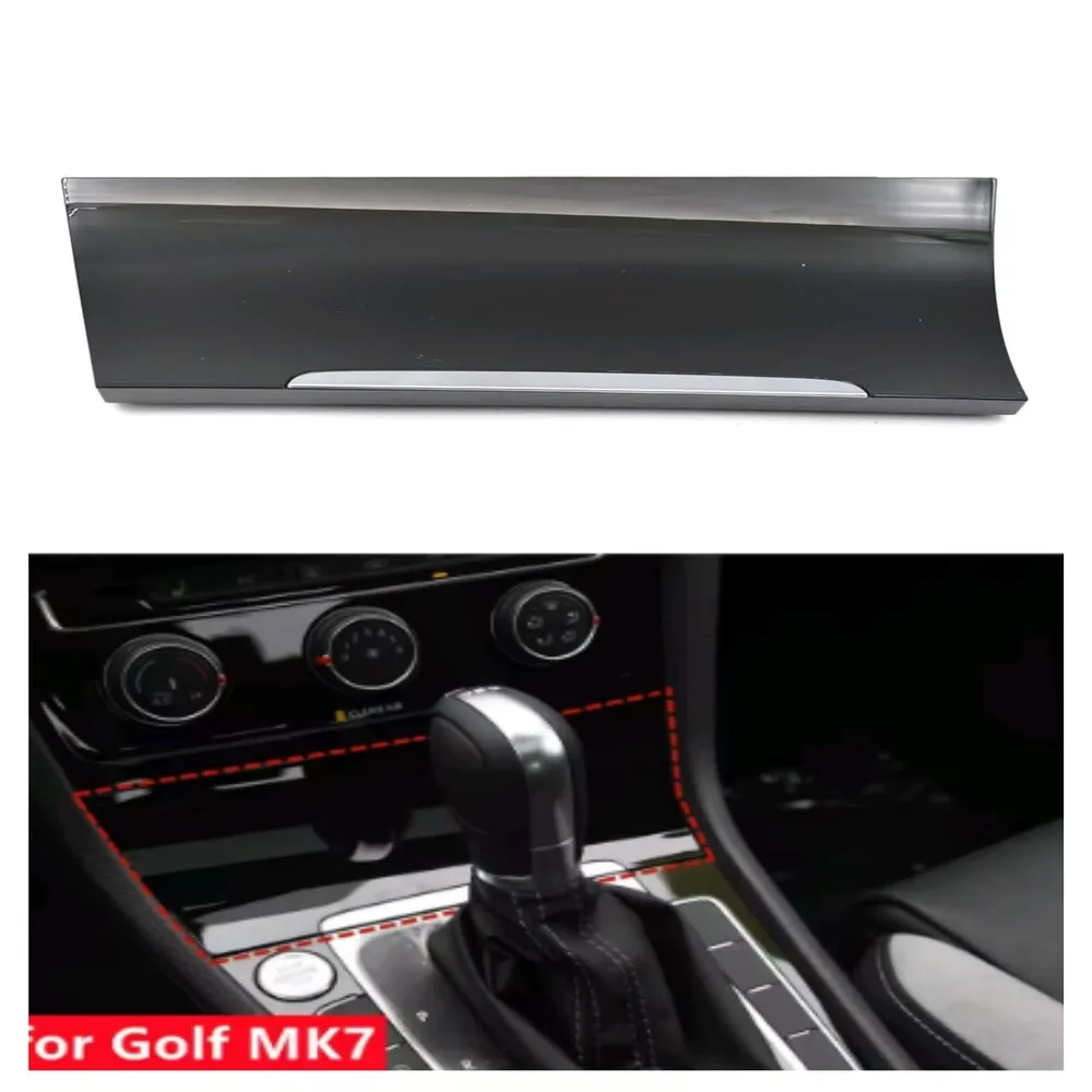 

For VW Golf 7 MK7 Black Piano Paint Interior Center Ashtray Trim Cover Storage Compartment Ashtray 5GG 857 337 TAI 5GG857337