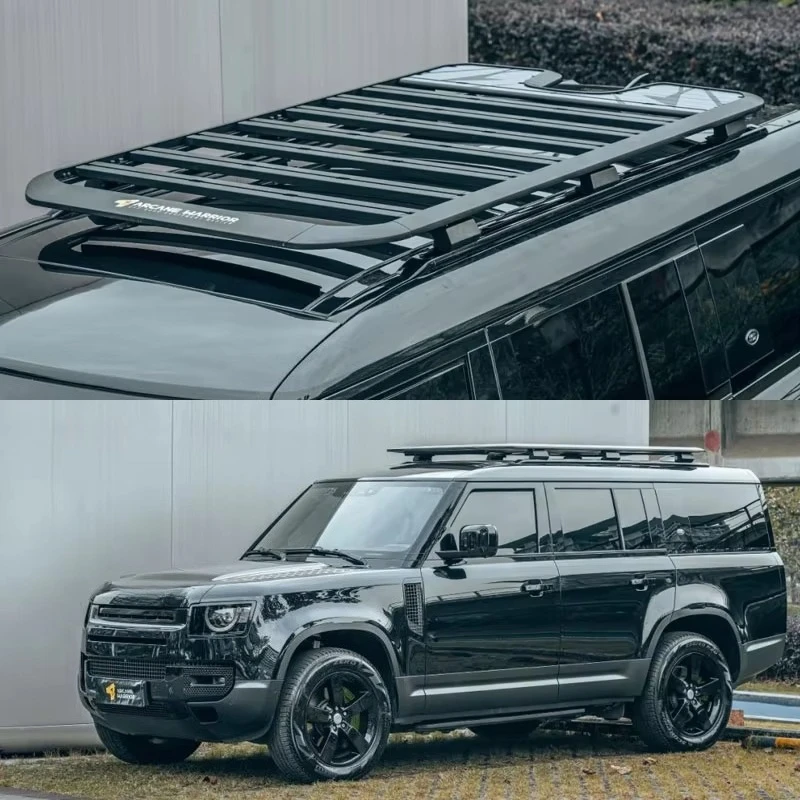 

High Quality Aluminum Alloy Made Side Ladder Roof Rack Suitable for Defender 90 110 130 Parts Accessories