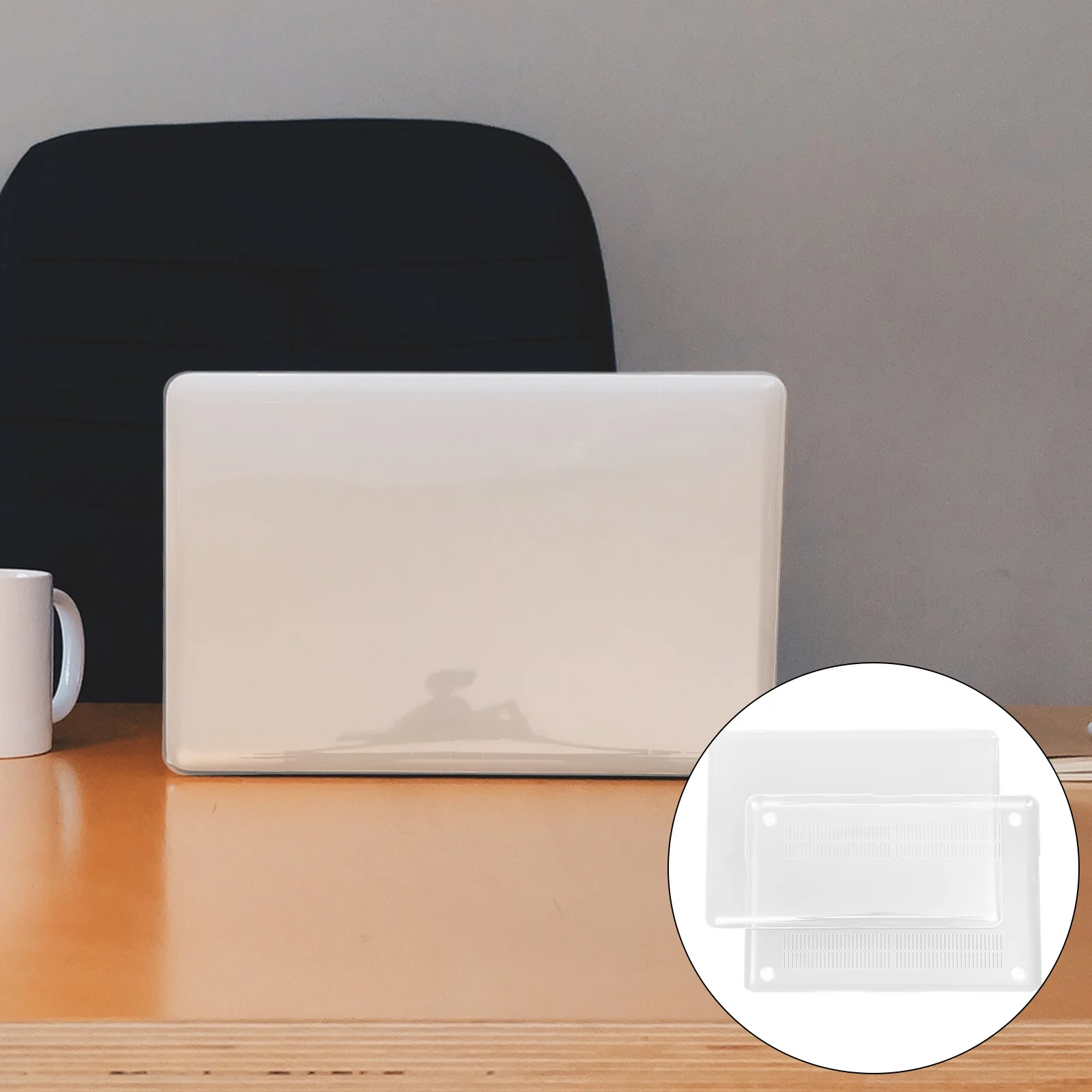 

Clear Plastic Laptop Protector Laptop Shell Cover Scratch Resistant Lightweight Design Compatible 15. A1286