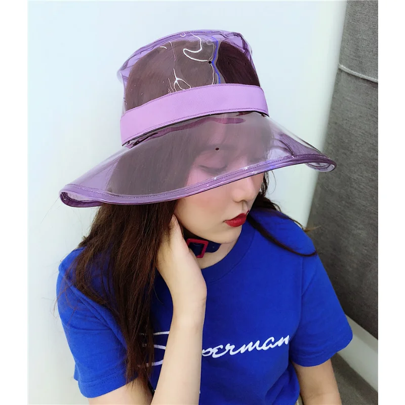 New Arrival Transparent Fisherman Hat Fashion Party Decor Luminous Cap Flashing In The Dark Night