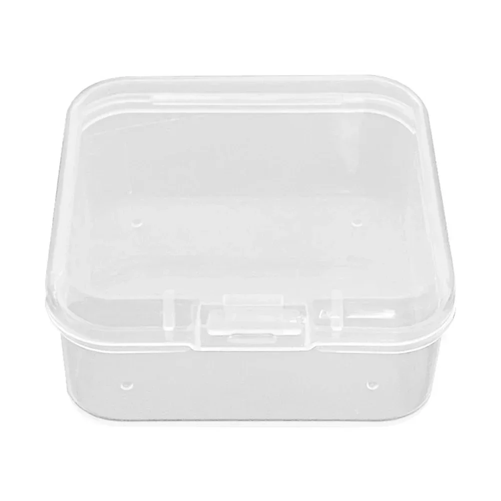 For Anglers Fishing Bait Box Storage Box Transparent Bait Storage 4 5 4 5 2cm Bait Box For Anglers Portable For Anglers