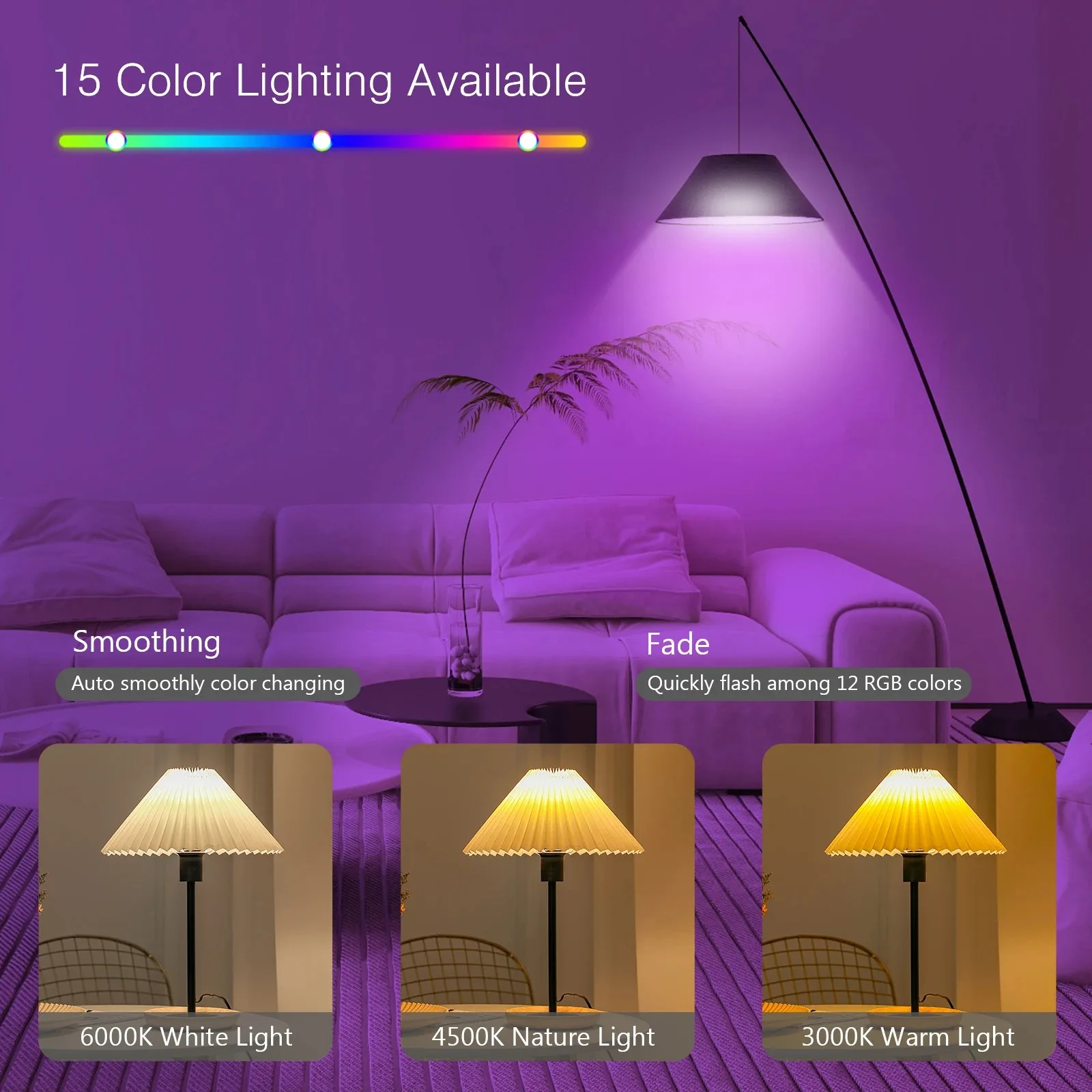 LED Night Light Rechargeable Light Bulbs 5V USB E27/E26 LED Lamp RGB Led Bulb Night Lights Remote Control Lighting Home Decor