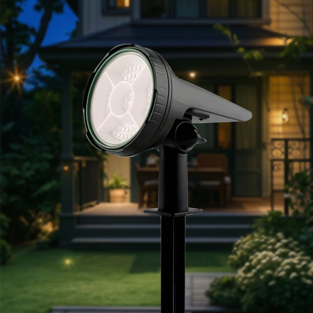 

Наружные солнечные прожекторы и светодиодные ландшафтные фонари, идеально подходят для освещения флажков, деревьев, растений и стен.