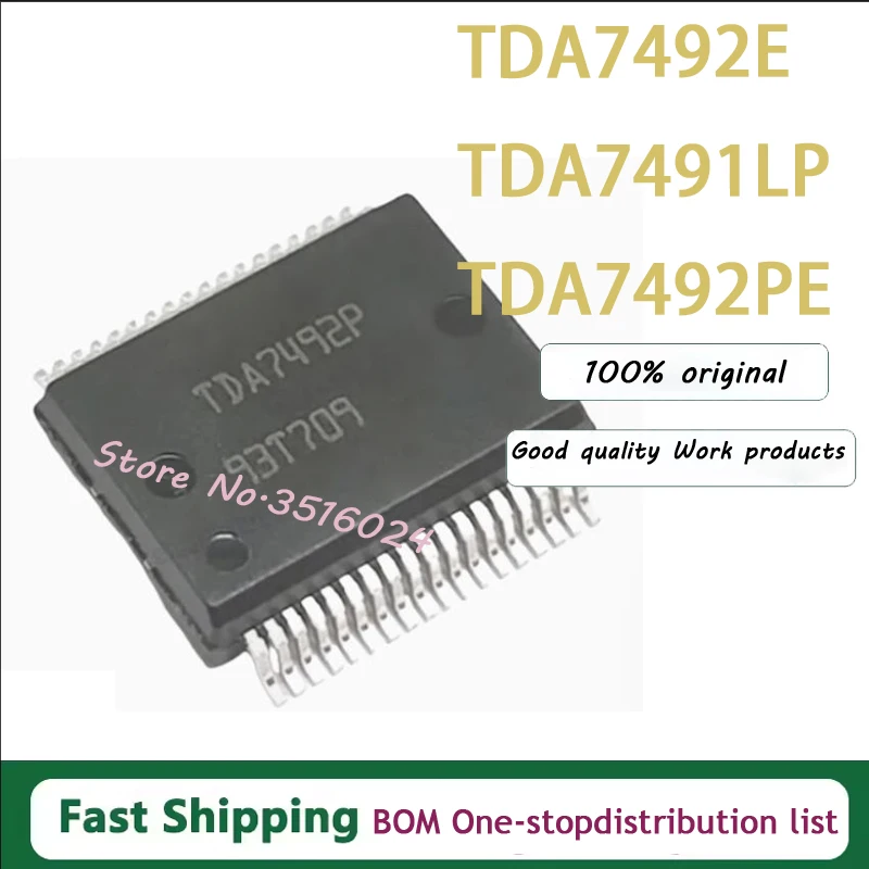 5Pcs/Lot TDA7492 TDA7492P TDA7492PE TDA7492E TDA7492MV TDA7491LP TDA7492P TDA7492 SSOP36