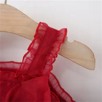 0-3歲可愛童裝幼兒夏季女孩無袖連身裙甜美大蝴蝶結兒童生日派對婚禮晚禮服 10 最佳銷售 幼兒生日禮服 - №5