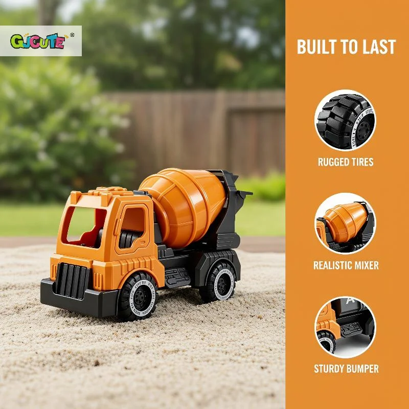 Inertial Driving Construction Truck Toy Beach Digger Bulldozer Tipper Early Education Construction Vehicles Toys Kids Toys