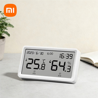Xiaomi Smart Electric Digital Thermometer Mini Electronic Thermometer Hygrometer LCD Screen Table Clock Indoor Household Bedroom