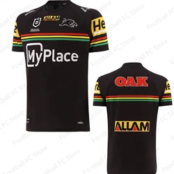 New Arrival Summer Australian NRL Penrith Panthers 2024 Mens Replica Home Jersey Training Jersey Kid Uniform For Adult&Kid Kit