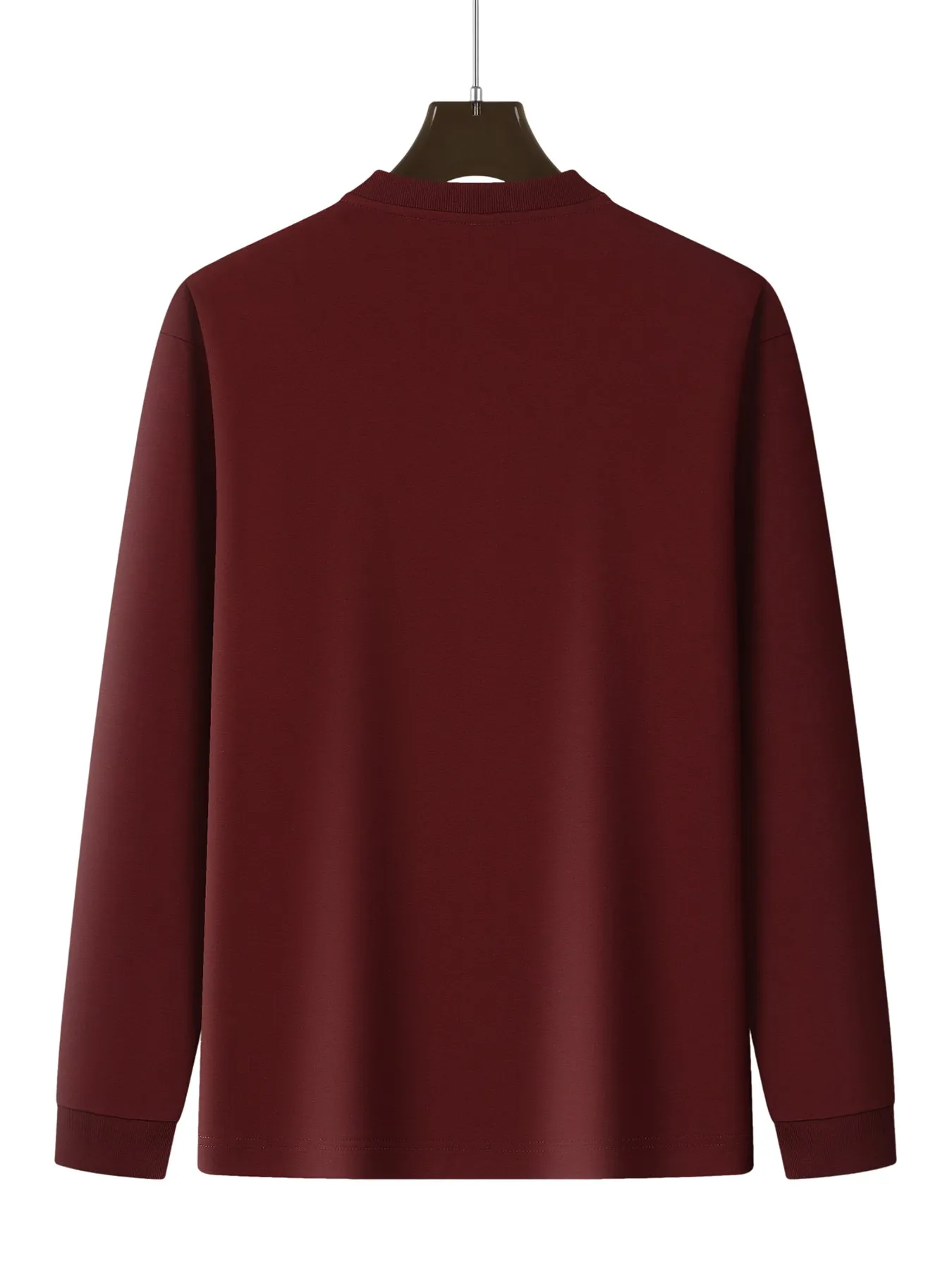 The Boston Est 1997 طباعة قاع هينلي قمصان رجالي رياضية تنفس كم طويل ملابس رياضية فضفاضة غير رسمية الخريف الشارع القمم