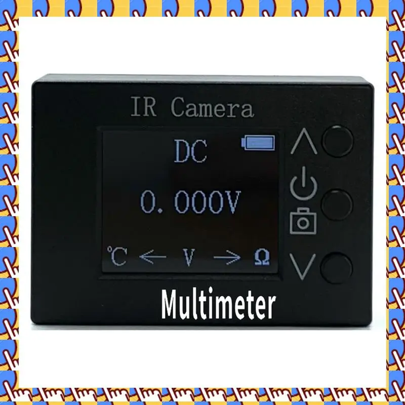 

A79I High-Resolution Portable IR Thermal Imaging Multimeter For Electrical Inspections, Features 32X24 IR Camera