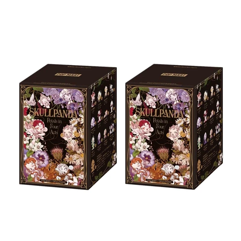 POPMART Skullpanda Petals In Four Acts Series Figuren Blind Box Verzamel Speelgoed Bureaudecoratie Huisdecoratie Figuur Cadeau Voor Volwassenen
