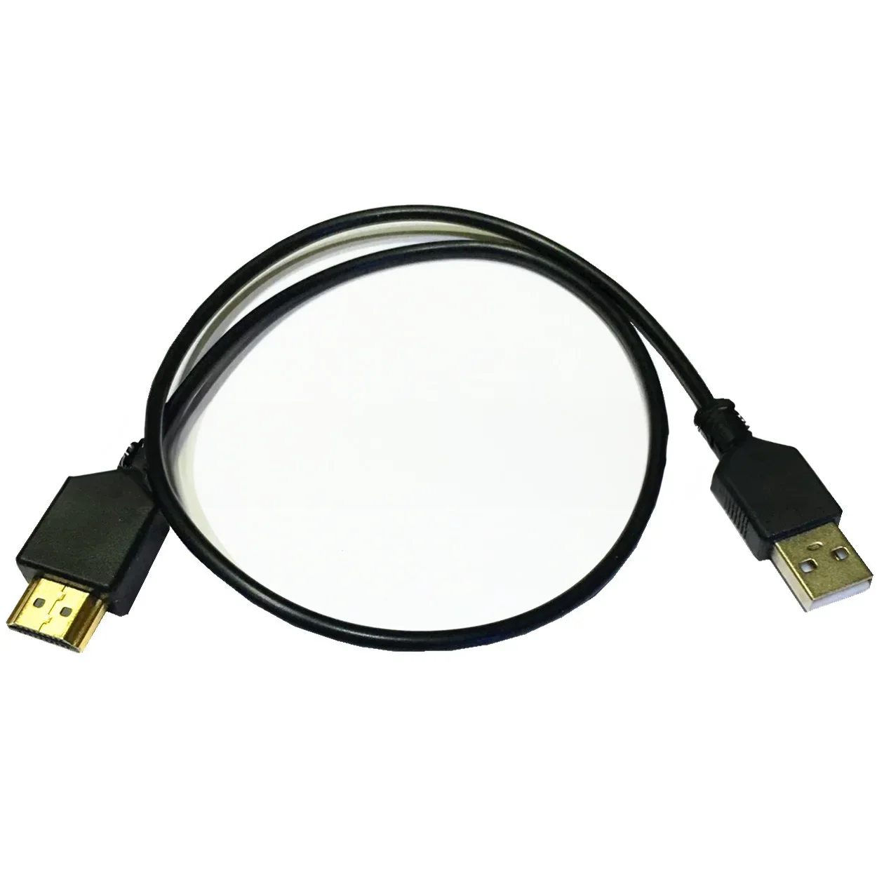 HDMI-compatible Male To Female Connector With USB 2.0 Charger Cable Spliter Adapter Extender