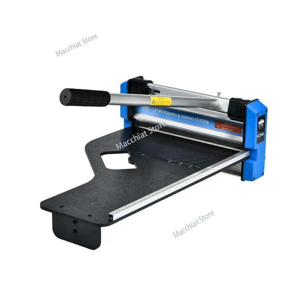 Reinforced tile vinyl plank Wood PVC LVT floor Wood plastic floor cutting machine Side cutting machine