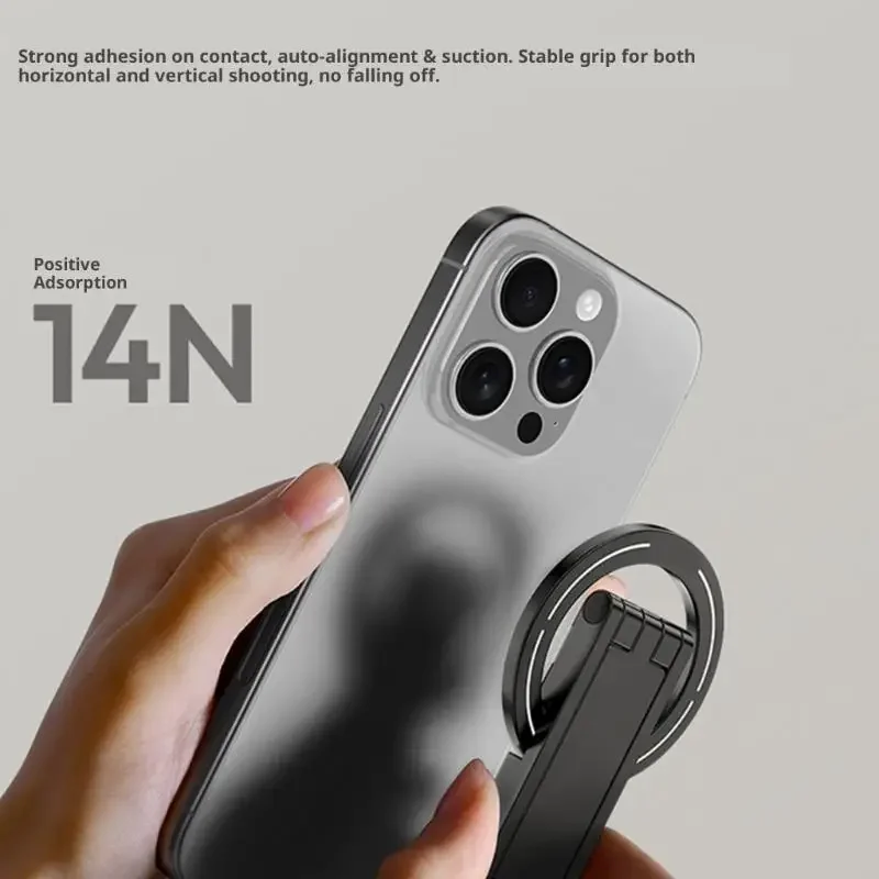 

Phone Tripod Stand for Phone 17 16 15 Cellphone Holder Aluminium Foldable Bracket Support Handheld/Desktop Use F19E