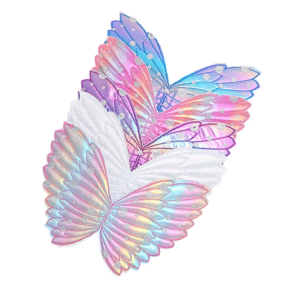

5pcs Butterfly Wing Accessories Kids Costume Props Lightweight Fairy Wings Metallic Cosplay Party