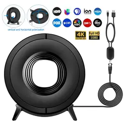VUELVE TV Antenna Watch Local Channels Vertical and Horizontal Reception Digital TV Antenna