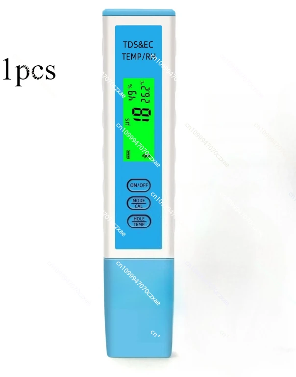 

Smart 5-point Calibration Digital TDS /EC/Temperature /Humidity 4 in 1 PH Meters EC Meter and TDS Meter by Mobile Phone APP