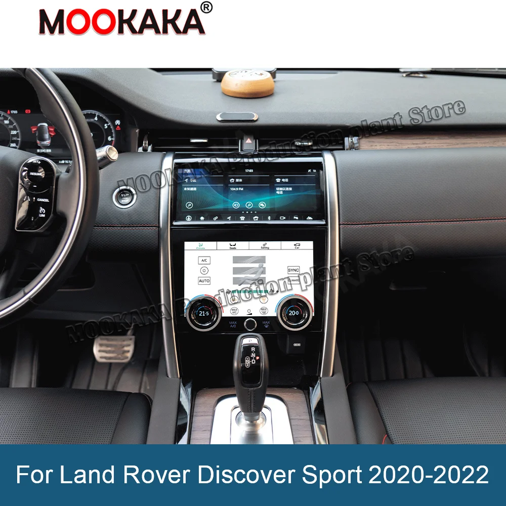 AC Panel Air Conditioner Climate Control For Land Rover Discovery Sport 2020 2021 2022 Temperature Touch Board Screen Head Unit view 2
