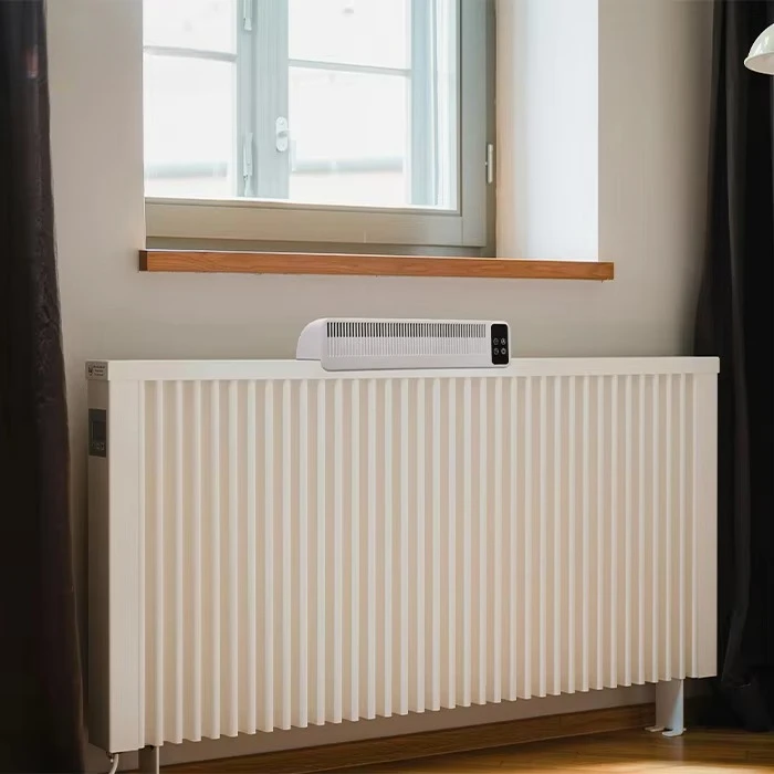 Rechargeable Radiator Fan with Quite Brushless Motor Portable Radiator Ventilator