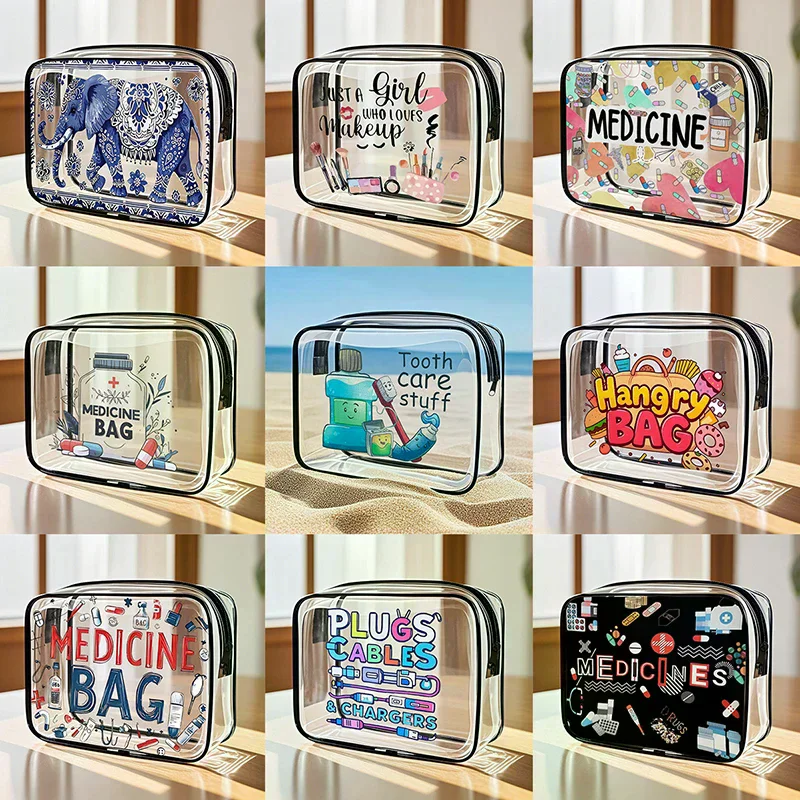 

Косметичка-органайзер для путешествий женская, большая вместимость, на молнии, для туалетных принадлежностей, ежедневная дорожная сумка для туалетных принадлежностей