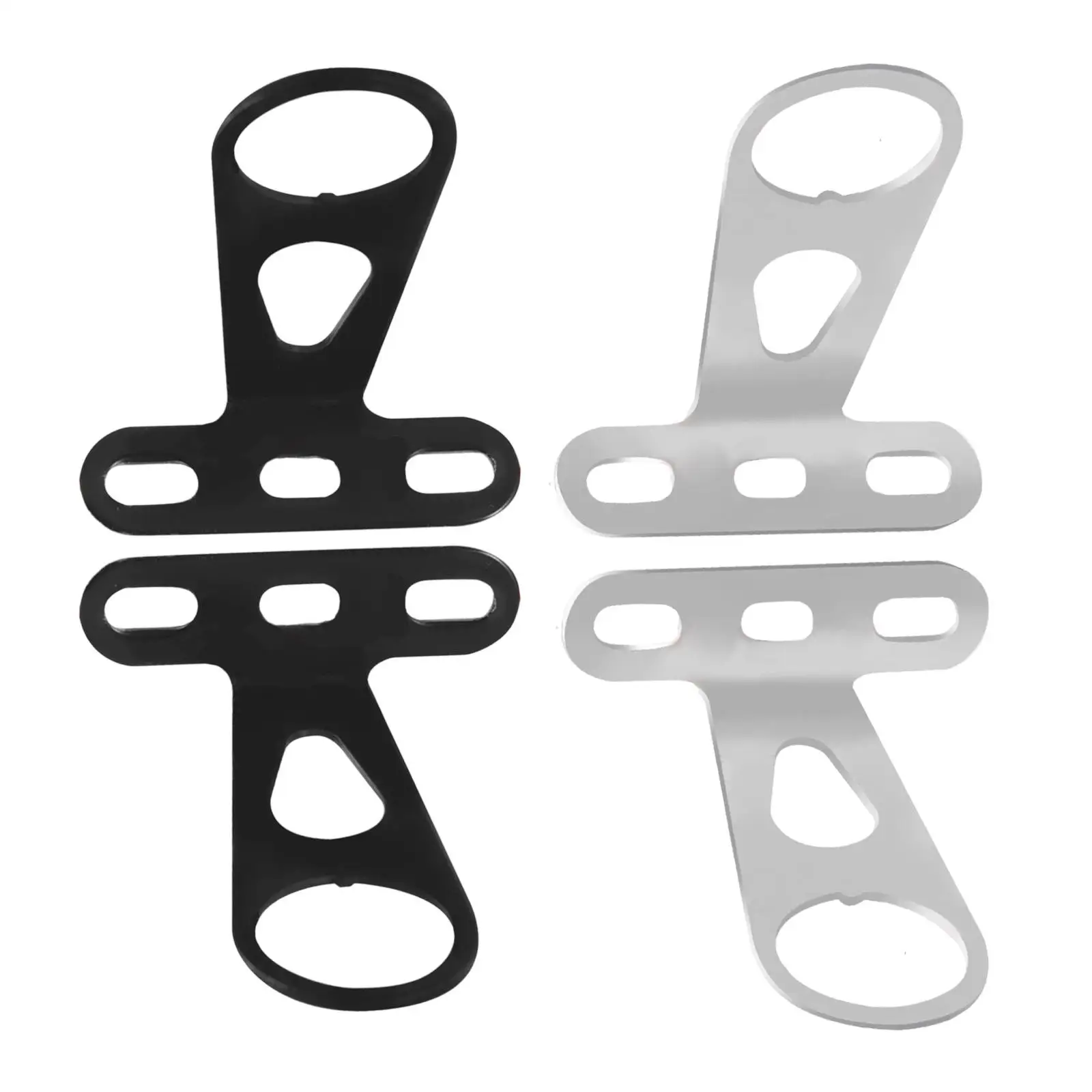 2x Bike Front Basket Fixed Holder Support Brackets for Cycling Road Bicycles