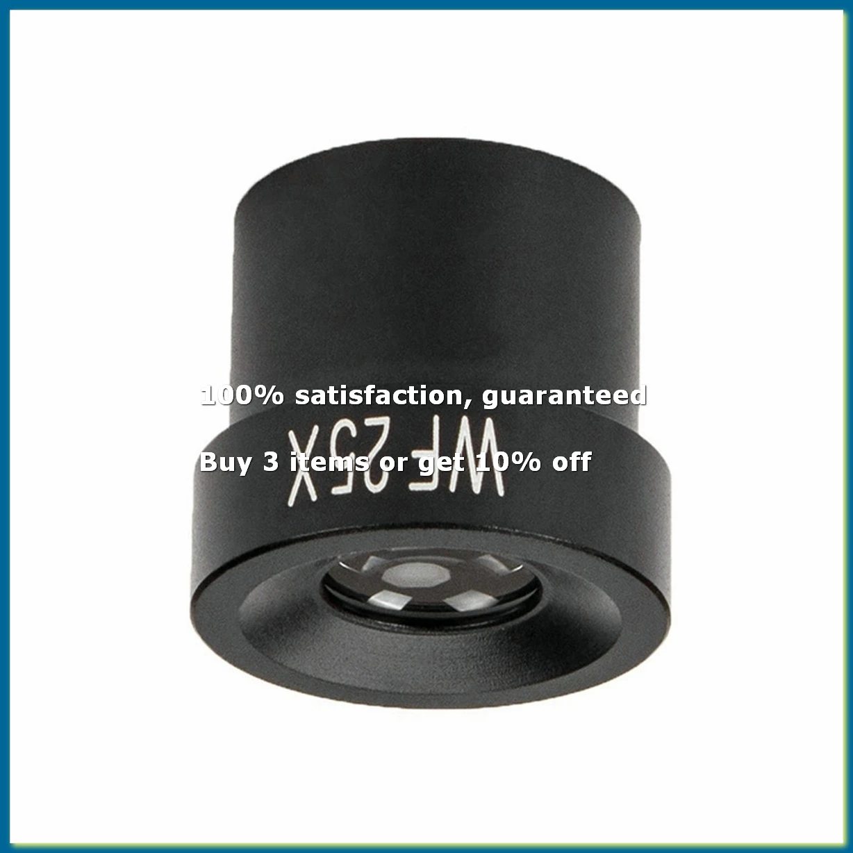 WF25X Microscope Eyepiece 12mm Wide Field of View for 23.2mm Mount Port Biological Microscope-DTD2
