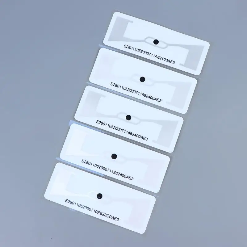Waterproof UHF 860-960Mhz RFID Tag Sticker for Vehicle Windshield Parking Lot Access EPC 6C Label