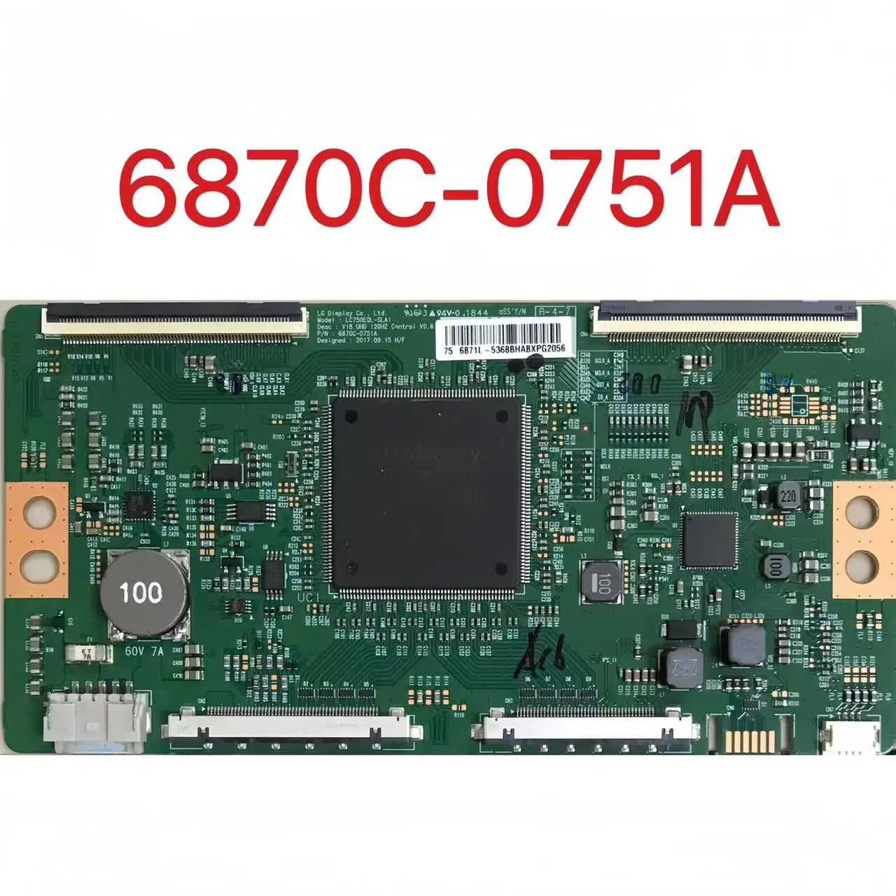 

Новый оригинальный 75-дюймовый Tcon 6870C-0751A для LD-75X8500G LC750EQL-SLA1