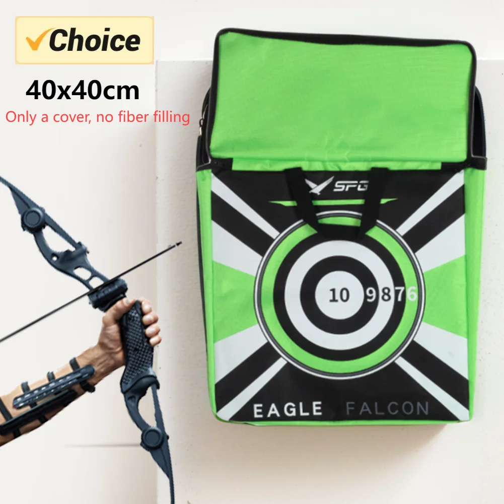 Archery Target Bag Portable Bow Target Water Resistant Archery Targets Refillable with Carrying Handle Training Accessories