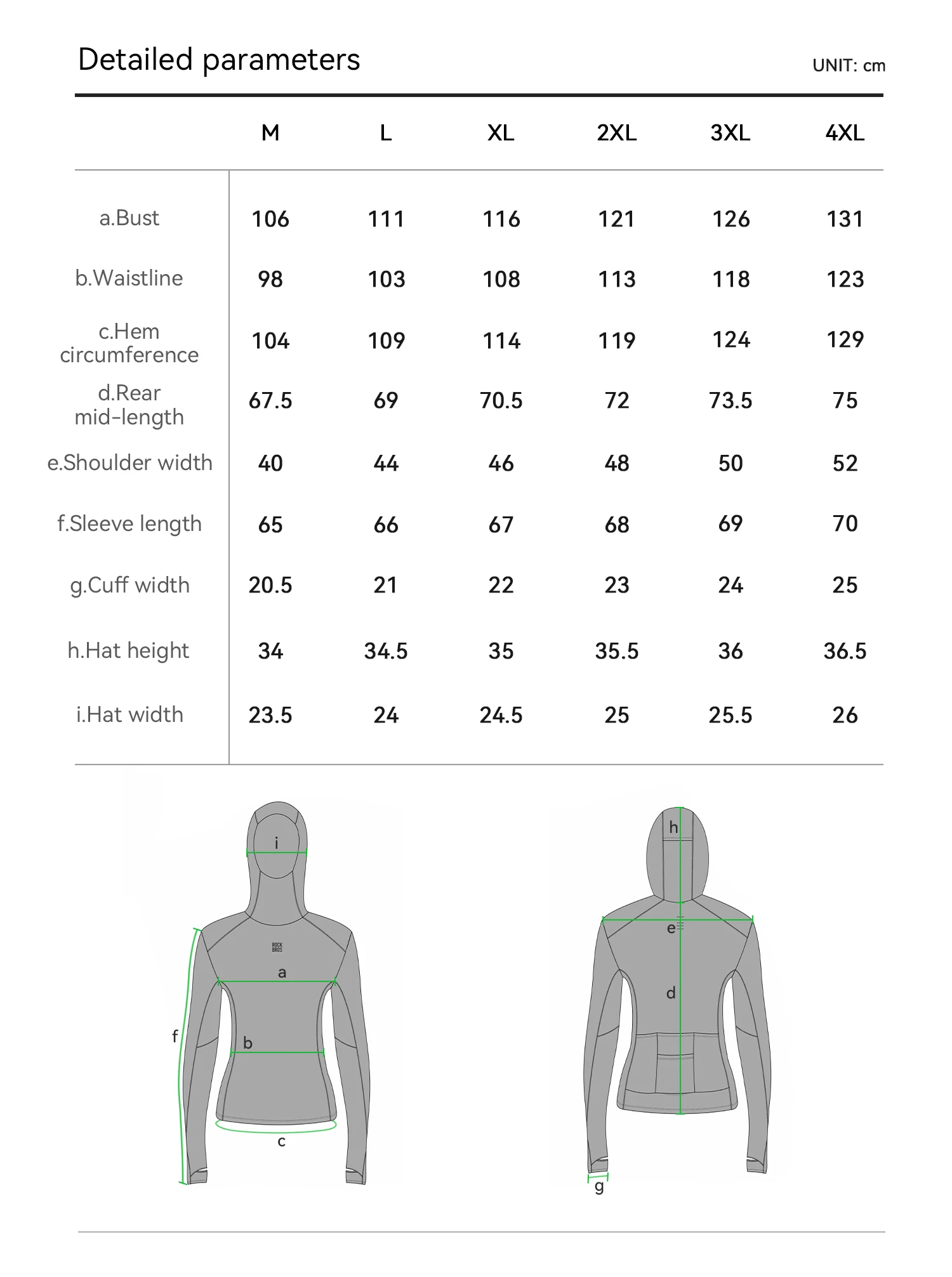 ROCKBROS Kapuzen-Sweatshirt mit langen Ärmeln, atmungsaktiv, sonnenschützend, für Fitnessstudio und Sport, aus umweltfreundlichem Stoff, schnelltrocknend, Fahrradbekleidung. – Detail 21