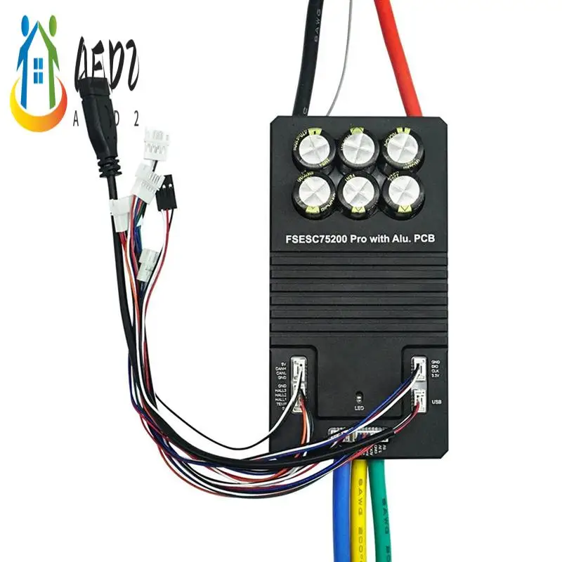 

AED2-84V 300A Built-In Bluetooth ESC Controller For Electric Skateboard/Scooter/Ebike Speed Controller