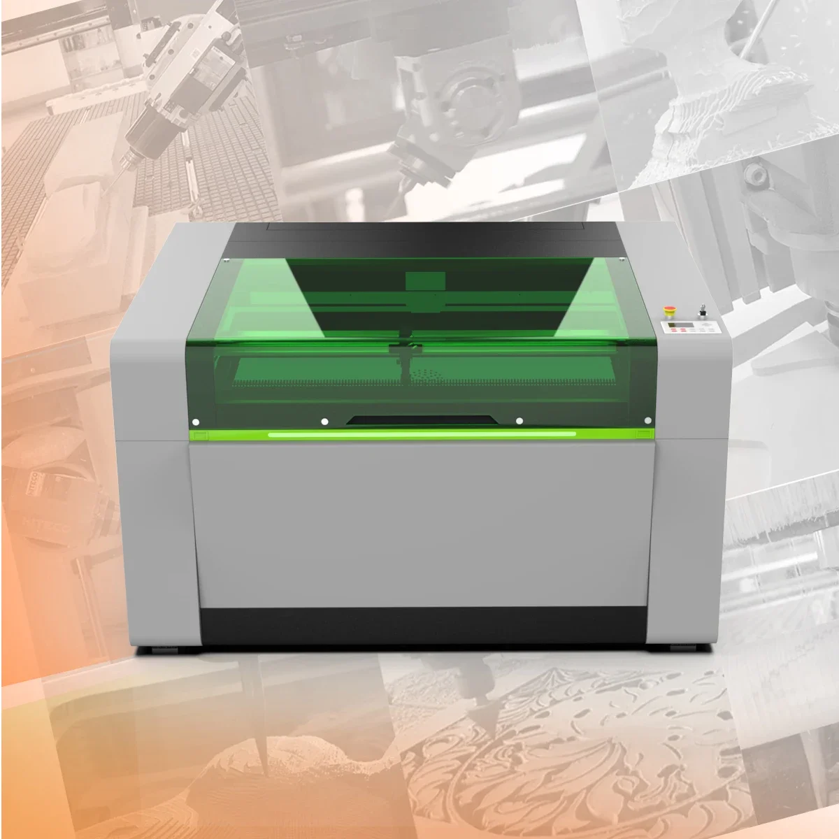 Small Co2 Lazer Cutting Engraving Machine 1390 90W Sealing Maker Acrylic Wood Photo With High Quality