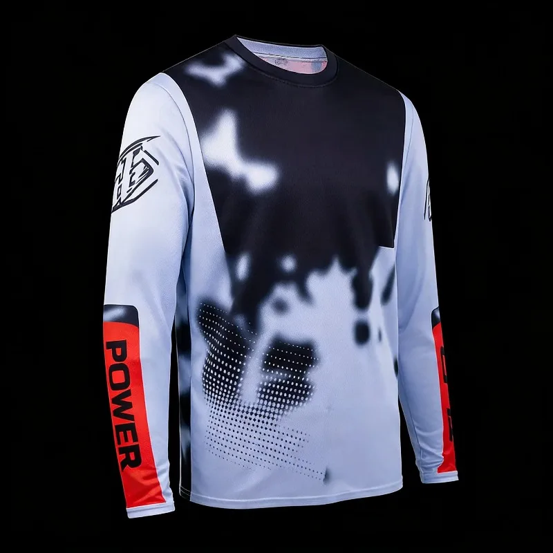 

Мужская велосипедная одежда 2026 Mountain Speed Control с длинным рукавом, быстросохнущая, дышащая, для активного отдыха, для мотокросса и бездорожья