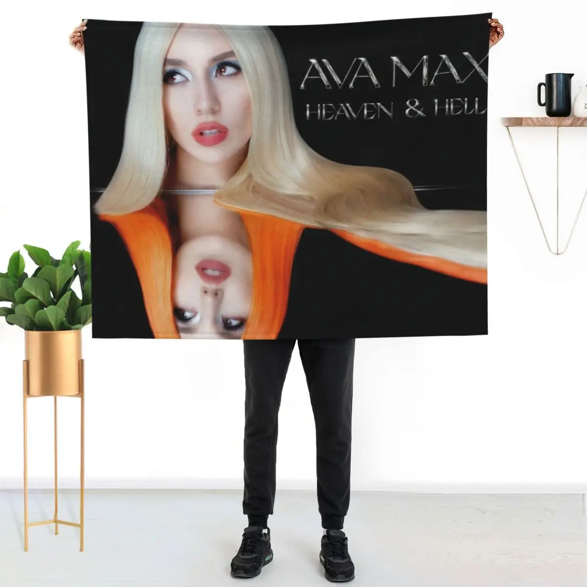 Heaven & Hell Throw Blanket Summer Beautifuls Sofa Quilt warm for winter Designers Blankets Sofas Of Decoration Blankets