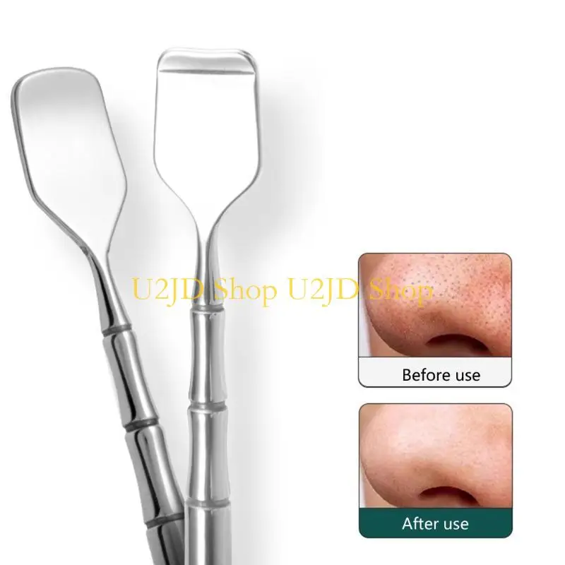 Ricchietta per il viso a doppia estremità U2JD per efficace comedone e rimozione delle imperfezioni