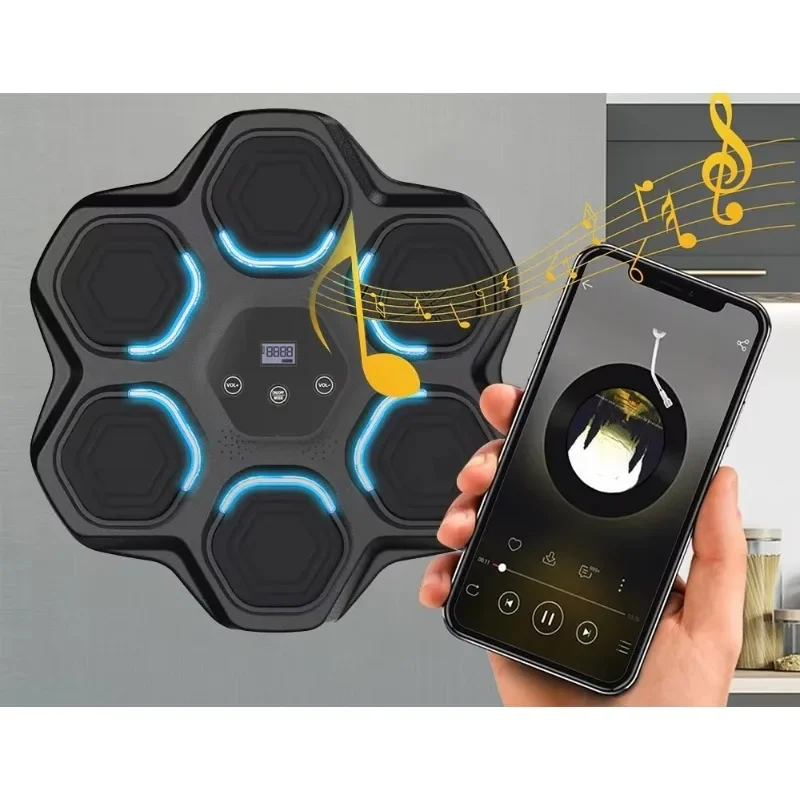 Original Electronic Wireless Boxing Target Wall Mounted Design For Home Smart Fitness Training New Arrival view 5