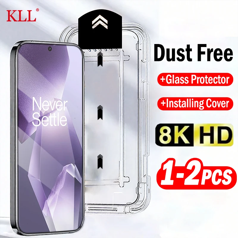 

Full Cover Tempered Glass for Oneplus ACE 5 Pro Ultra 3V 2V 13T 13R 9RT Screen Protector Dust Removal Easy Installation Kit